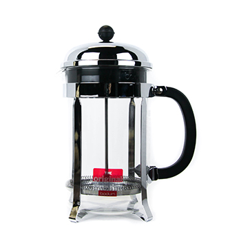 Bodum Chambord 12-Cup French Press Coffeemaker, Chrome