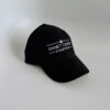 Embroidered Cap - Black